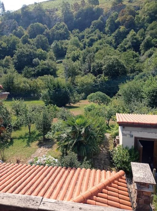 Amplia Y Comoda Casa De Piedra Con Porche Y Jardin San Roque de Ríomiera Dış mekan fotoğraf